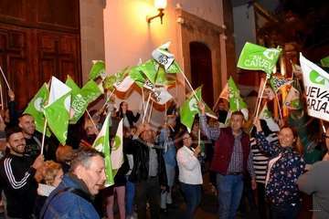 Arranque de la campaña electoral en Telde (Foto TA y Antonio Alí)